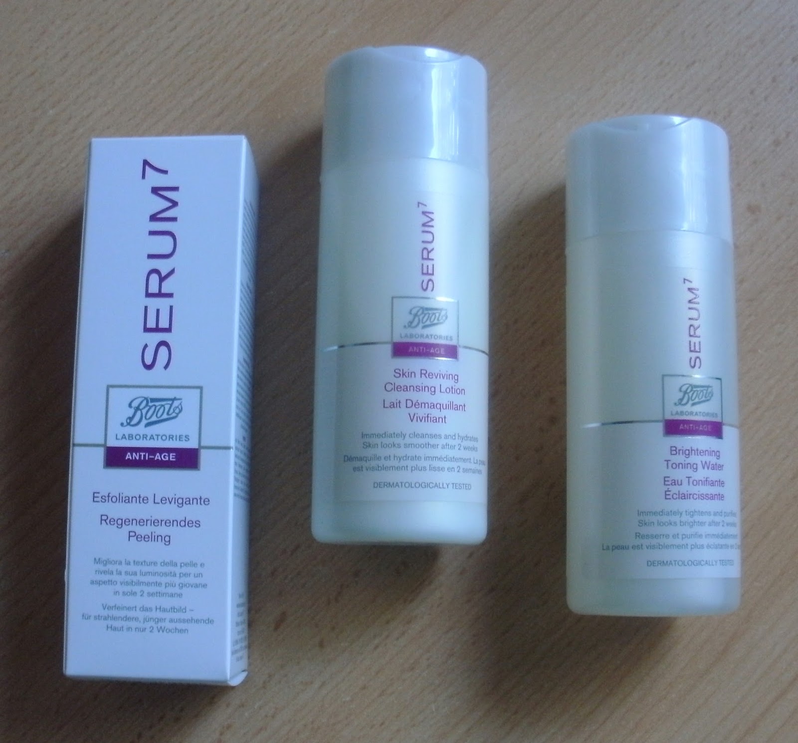 Boots Laboratories Serum 7 die AntiAgingReinigungsserie