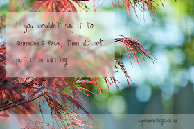 Art photo of Japanese maple tree with words superimposed.