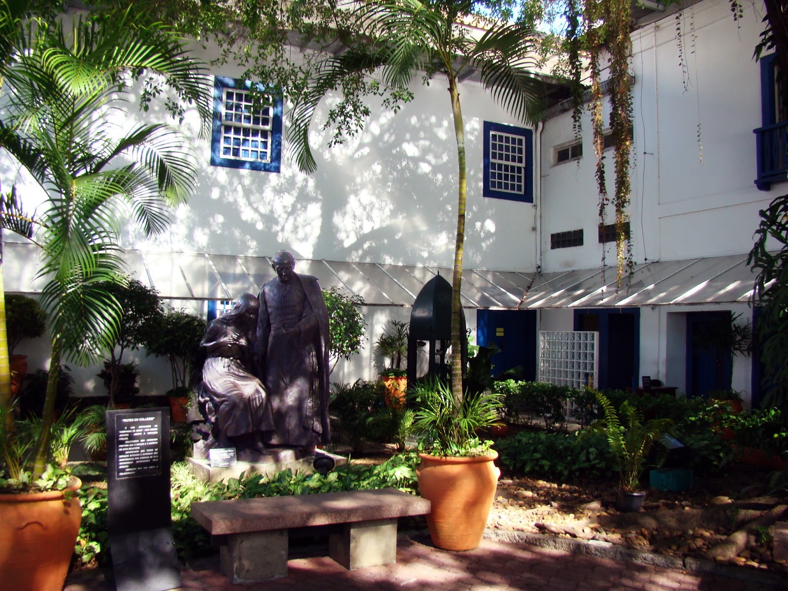 Pátio do colégio Berço de São Paulo