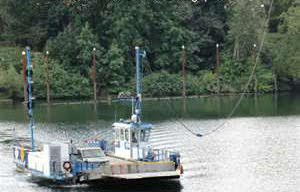 Canby Ferry across the Willamette River