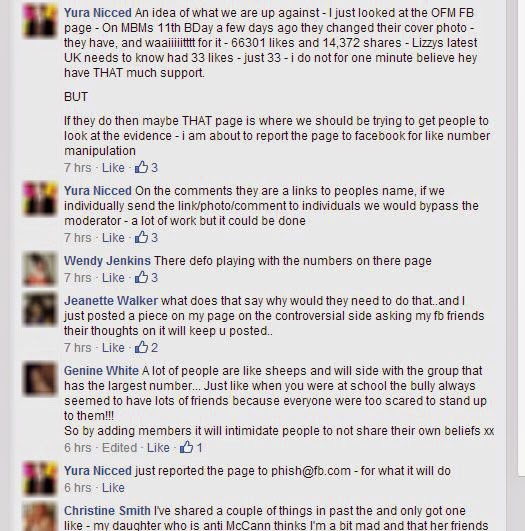 NEW BLOG RE McCANN HATERS Threatening+to+disruot+OFM