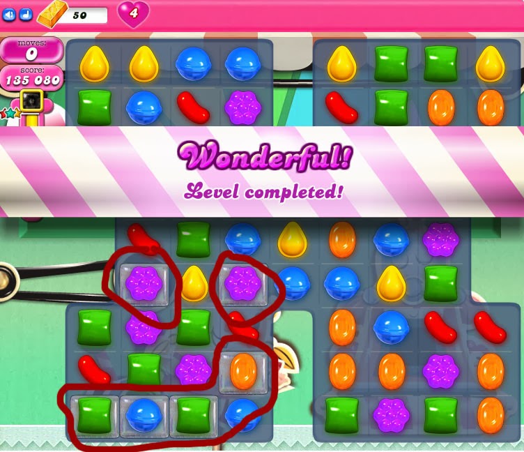 Candy Crush Saga Cheat: Level Completion