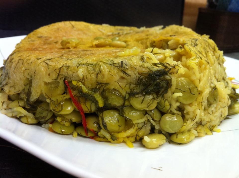 Yummilicioussss! Bhagali PoloPersian Dill and Lima Bean Rice
