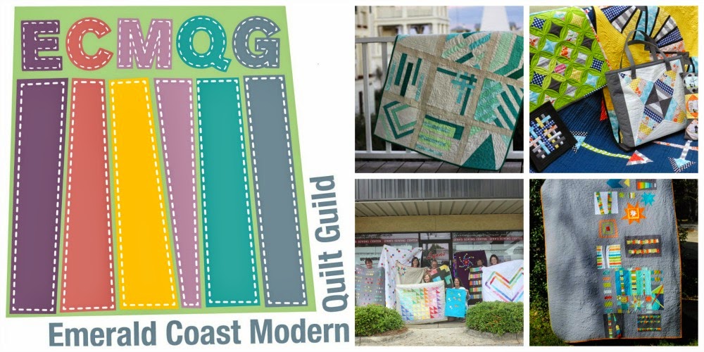 Emerald Coast Modern Quilt Guild March 2014 Block Lottery Gold Fish Crackers