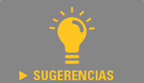 SUGERENCIAS