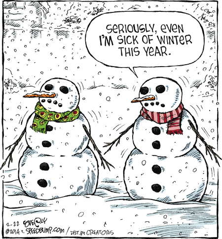 winter snow snowman funny humor cartoons snowmen weather bump speed cold comic christmas jokes sick too much cartoon welcome funnies