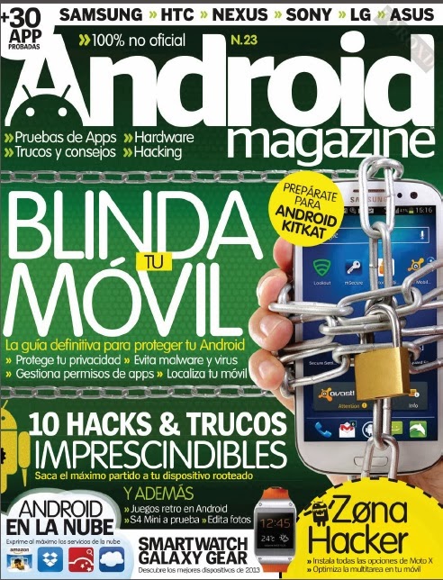 Revista Android Magazine PDF Español Noviembre del 2013 Revista Android Magazine PDF Español Noviembre del 2013