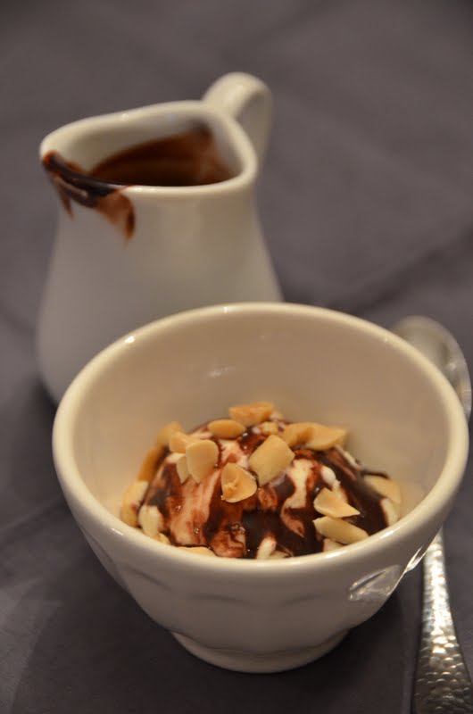 Playing with Flour Lighter chocolate sauce