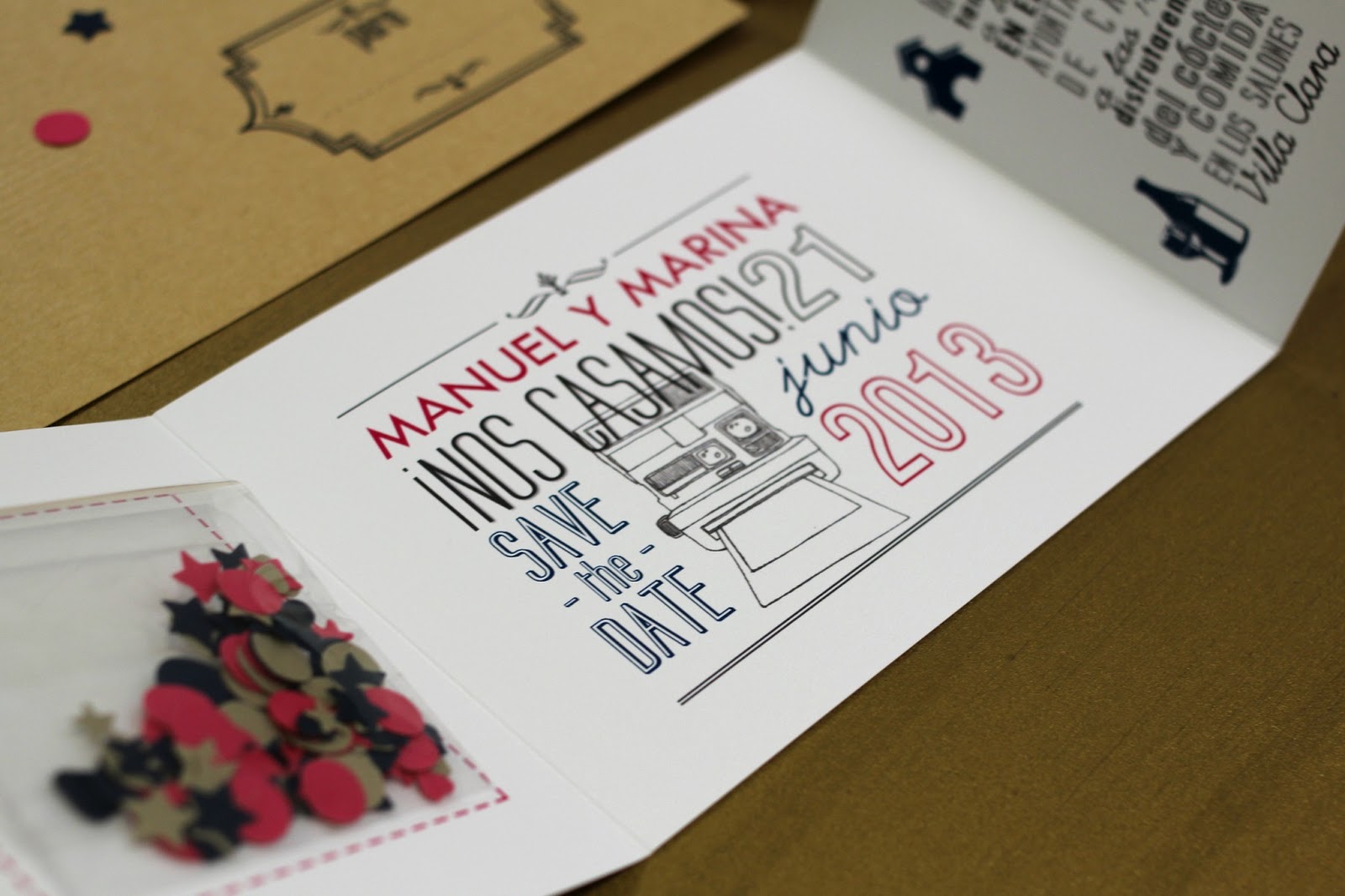 Invitaciónes de boda originales para hacer en casa Imagui