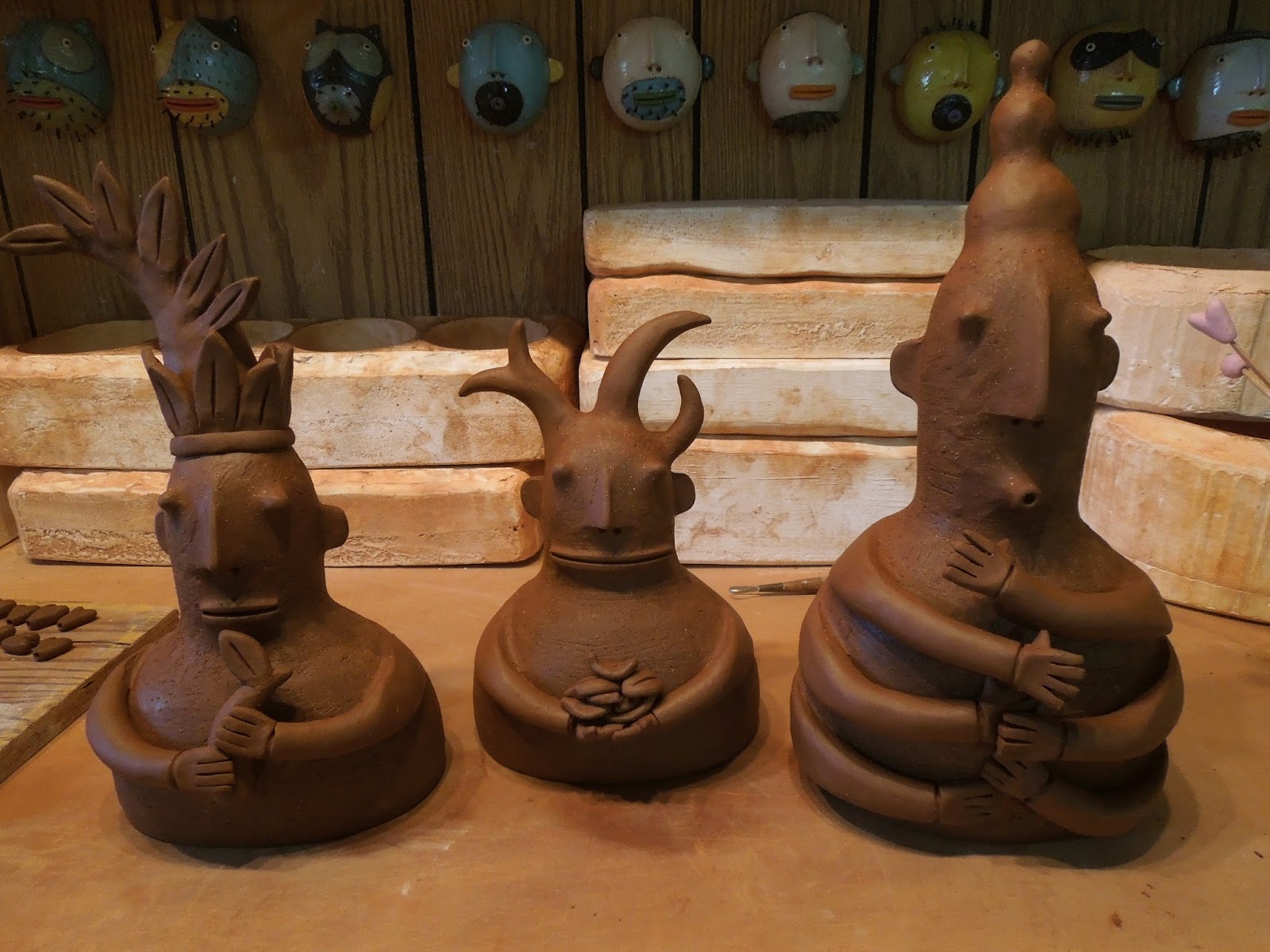 Kim Murton Last day of wet clay for Art in the Pearl