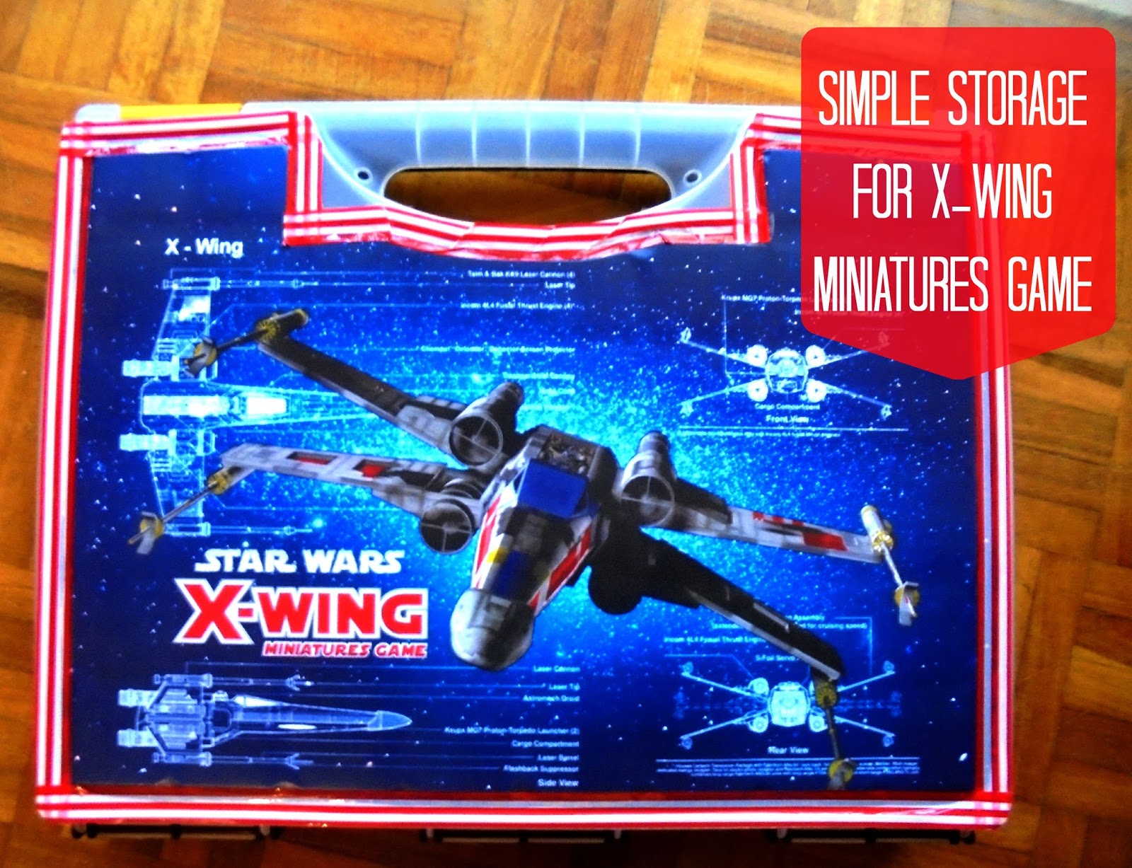 The Sweetest Pi Forma simples de arrumar Star Wars Xwing miniatures