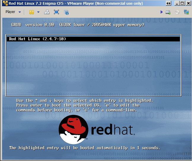 Linux Red Hat 7.2