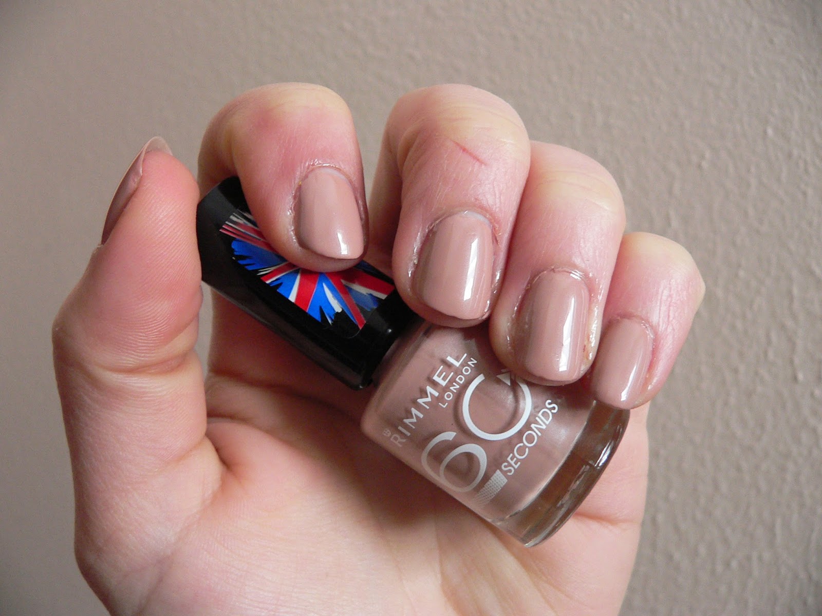 REVIEW Rimmel Nail Polish in "Caramel Cupcake"