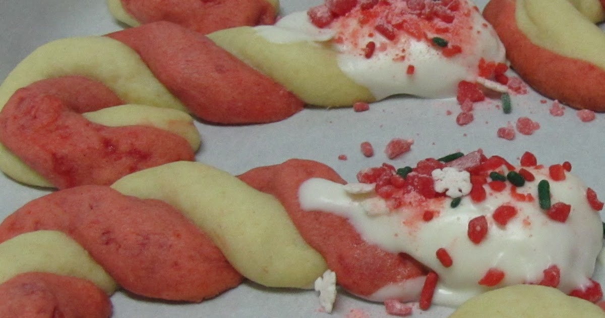 A'lil Country Sugar Taste of Home Cinnamon Candy Cane Cookies