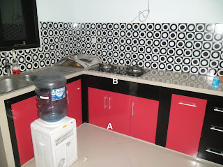 Hang Cabinet Kitchen Set