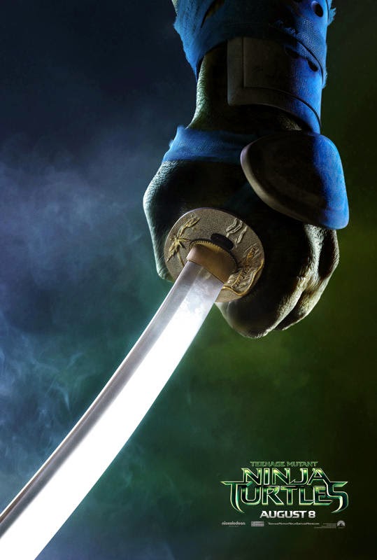Character Posters for "Teenage Mutant Ninja Turtles" Teases TurtleHands