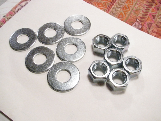 Simply Sewing Nuts Washers As Pattern Weights