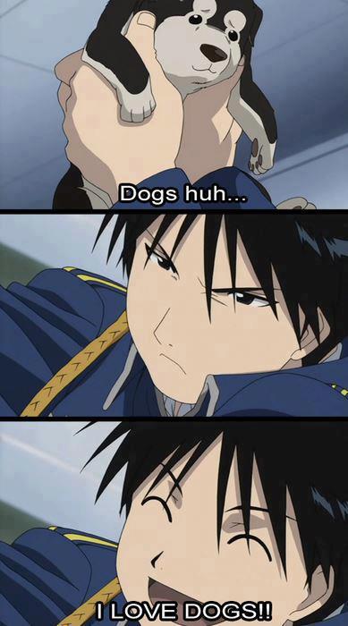Anime quotes Roy+and+Dogs