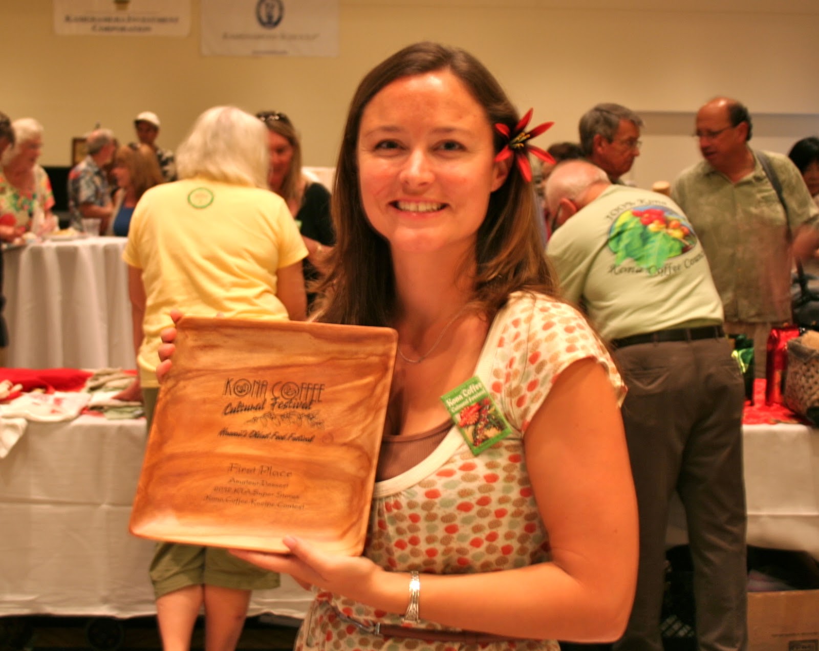 Saturdays with Maggy 1st Place in Kona Coffee Recipe Contest