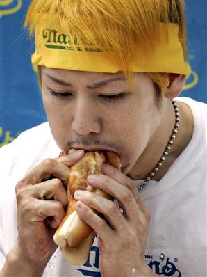 kobayashi eating contest