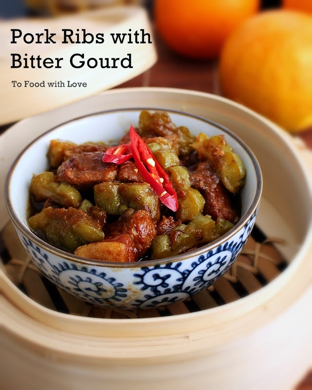 To Food with Love Pork Ribs with Black Bean and Bitter Gourd