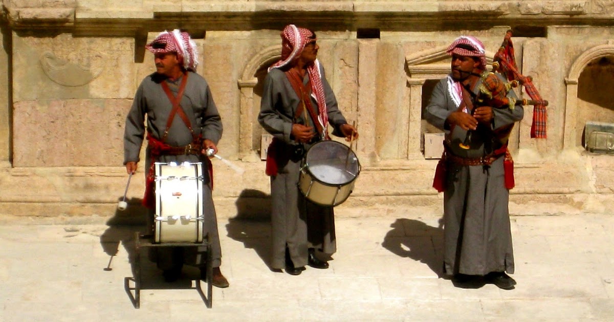 Of Ruins and Revolutionaries Bagpipes in Jordan