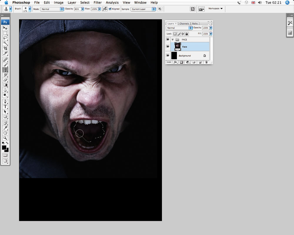 Create Smashing glass effect in hd wallpaper Skills