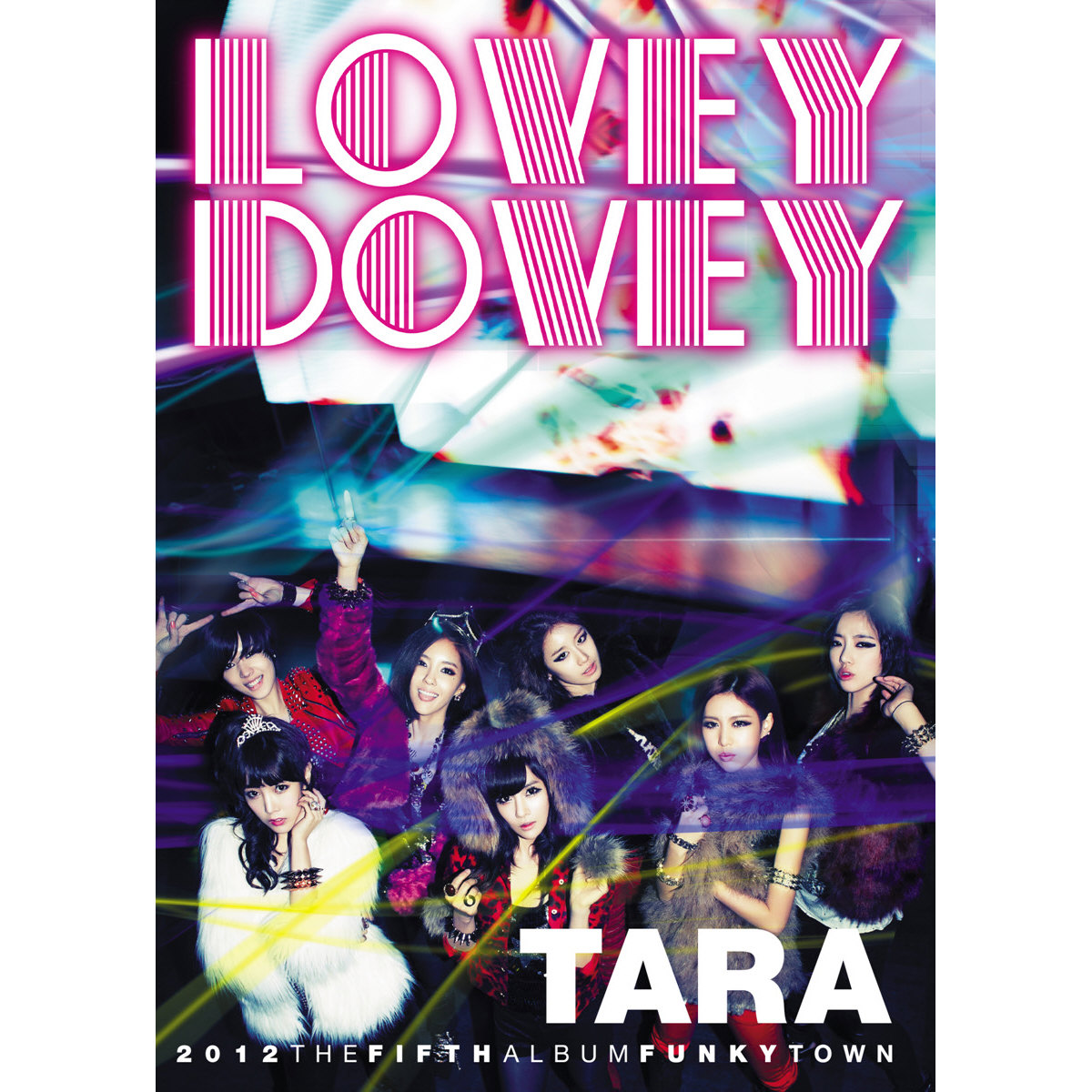 ... for kpop fanz: T-ARA || THE FIFTH ALBUM FUNKY TOWN TRACKLIST + MP3