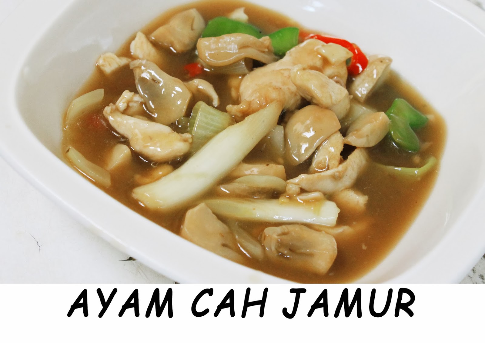 Bakso Belitung Ayam Cah Jamur