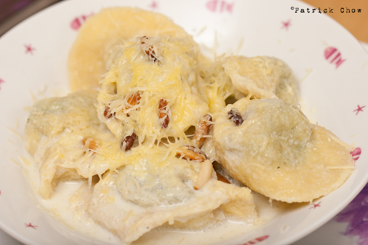 Cook With No Books Semolina ravioli