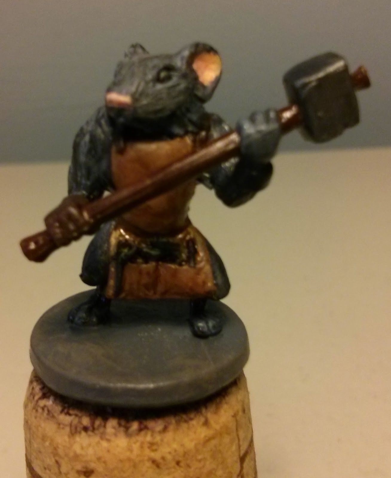 My D&D mice characters and diorama. Super Sculpey polymer clay and acrylic  paints. : r/miniaturesculpting