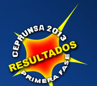 resultados ceprunsa 2013