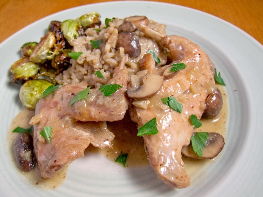 Gavin's Cooking Braised Rabbit with Dijon Mustard Sauce