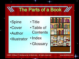 Parts of a Textbook