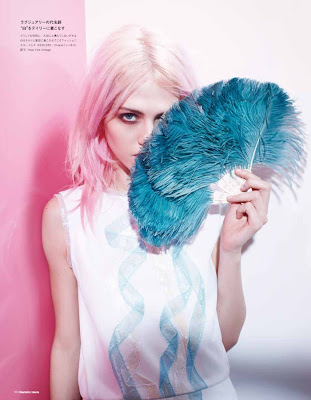 Charlotte Free in Numero Tokyo May 2012 by Eric Guillemain