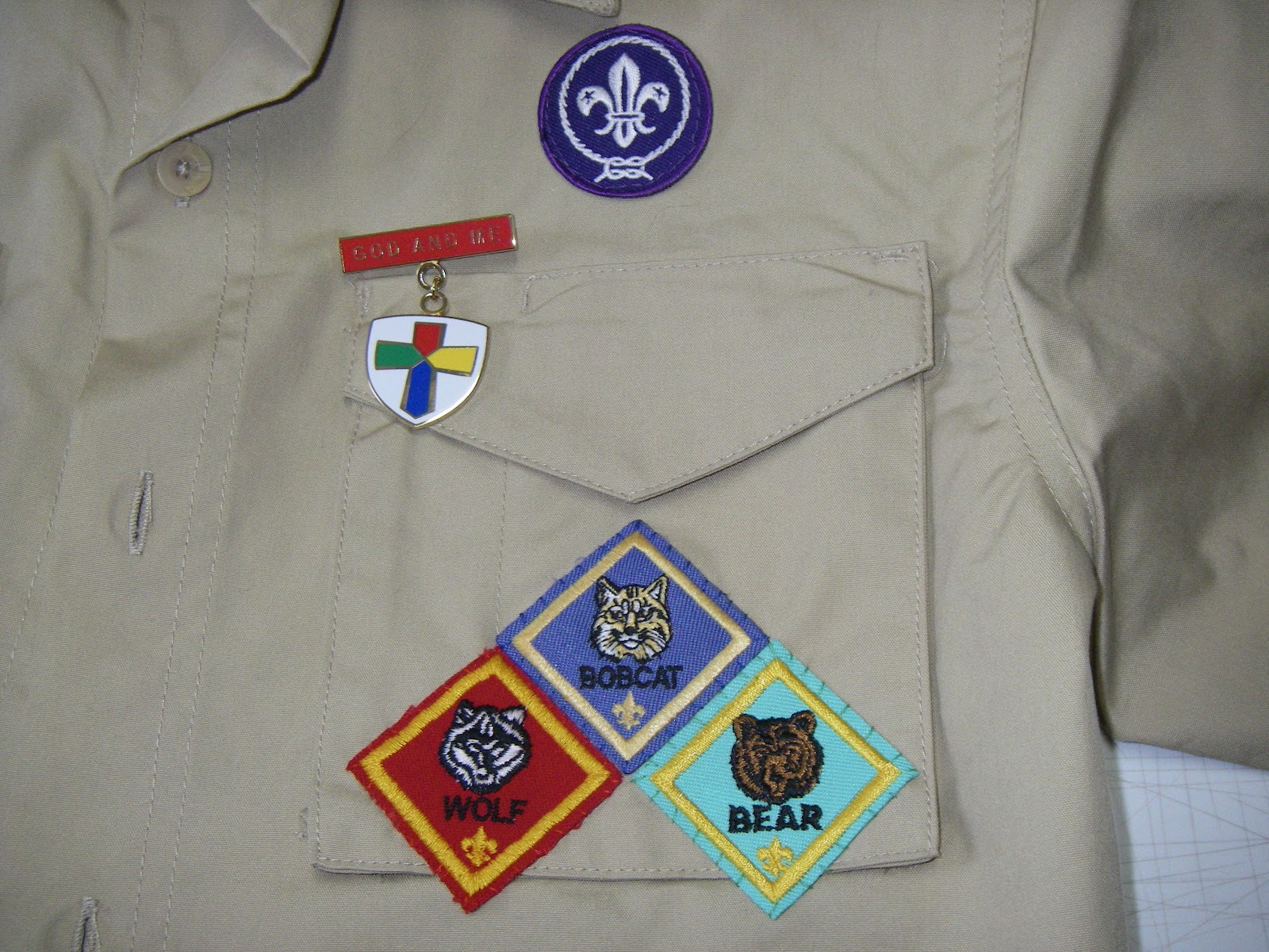 Cat Song Stitchery How to Sew on Patches Girl and Boy Scout