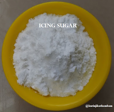 Homemade Confectioners’ Sugar / Icing Sugar ~ Kurinji Kathambam