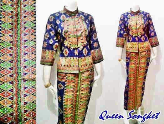 kebaya batak songket