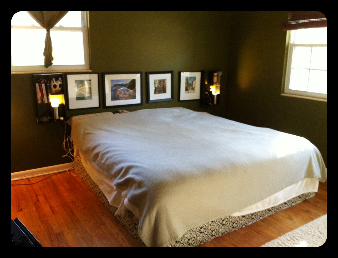 Purpose ReDesign Studio DIY French Door Headboard