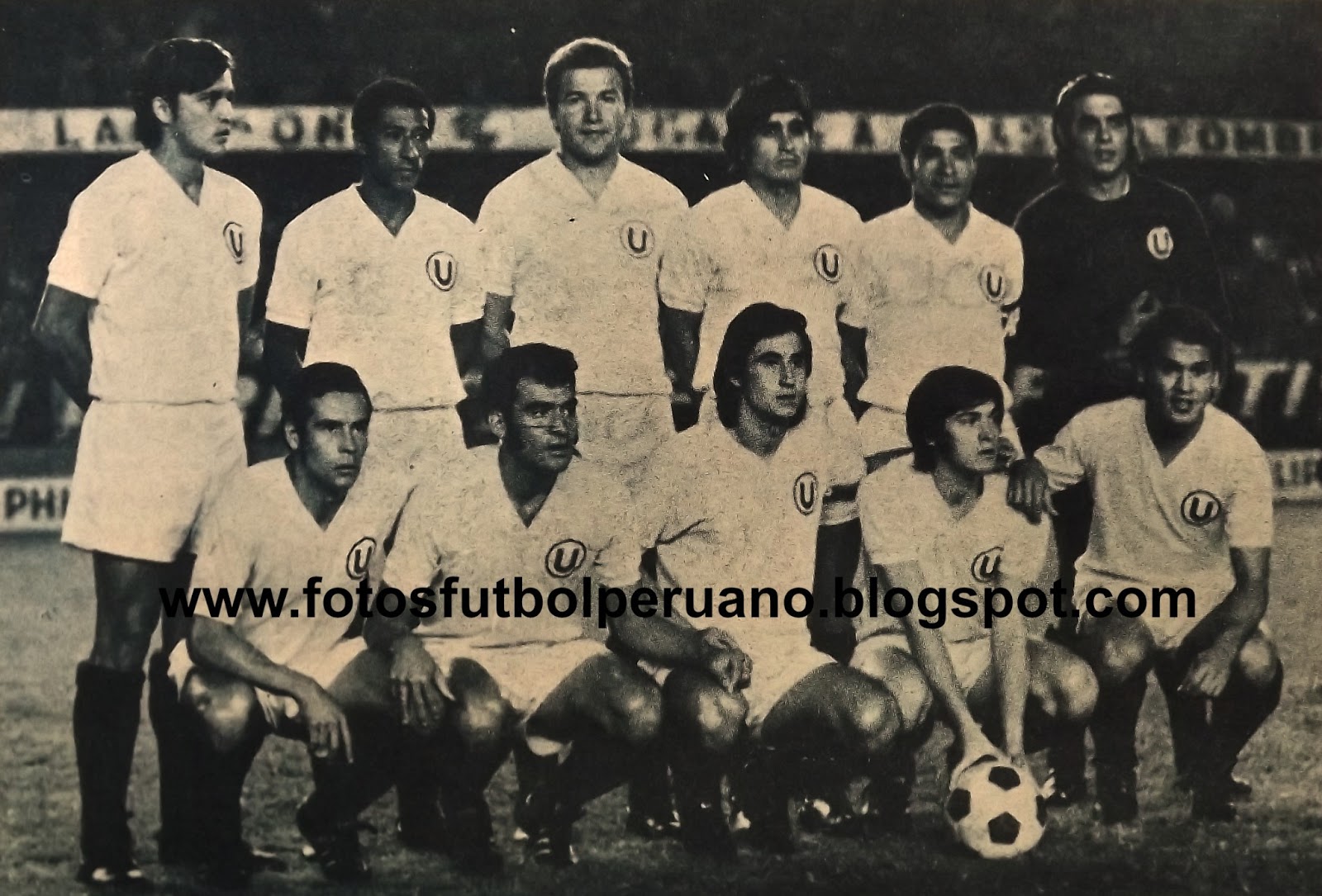 Fotos Fútbol Peruano Universitario de Deportes 1972