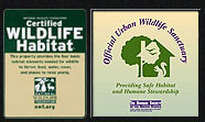 Myrtle Glen is a Wildlife Habitat/Sanctuary