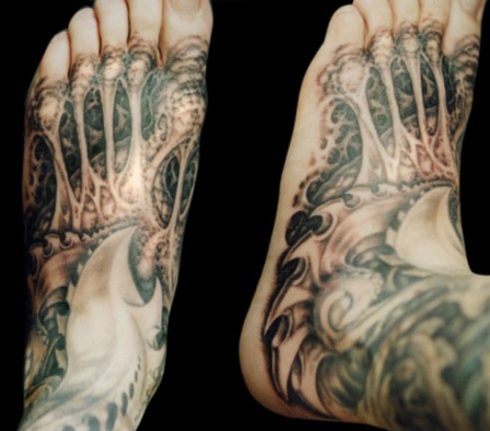 biomechanical tattoo biomechanical tattoo