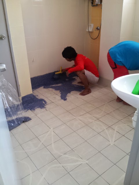 Living With The Zaireen Bathroom Floor Epoxy Coating