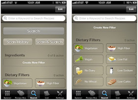 Allrecipes.com Dinner Spinner Pro app screenshot