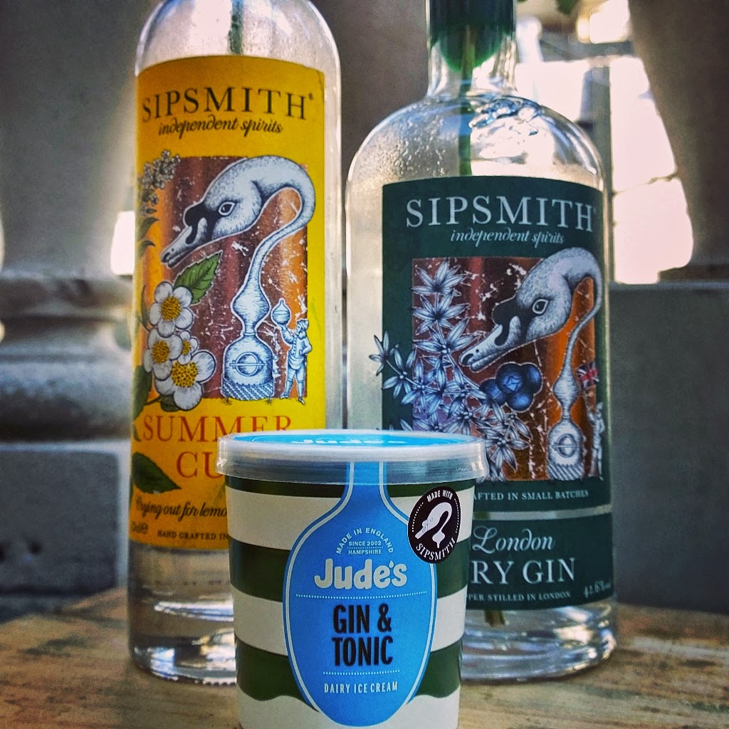 Sipsmith Gin + Jude's Ice Cream = GIN AND TONIC ICE CREAM Vinspire