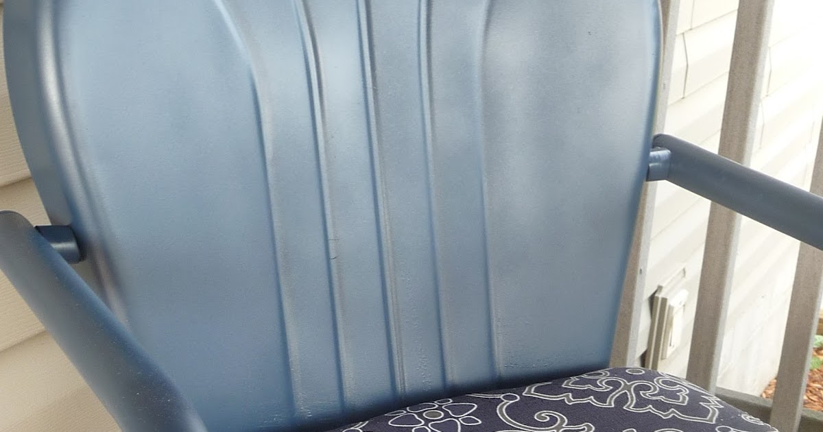 Making A Home Vintage Metal Chairs Redo