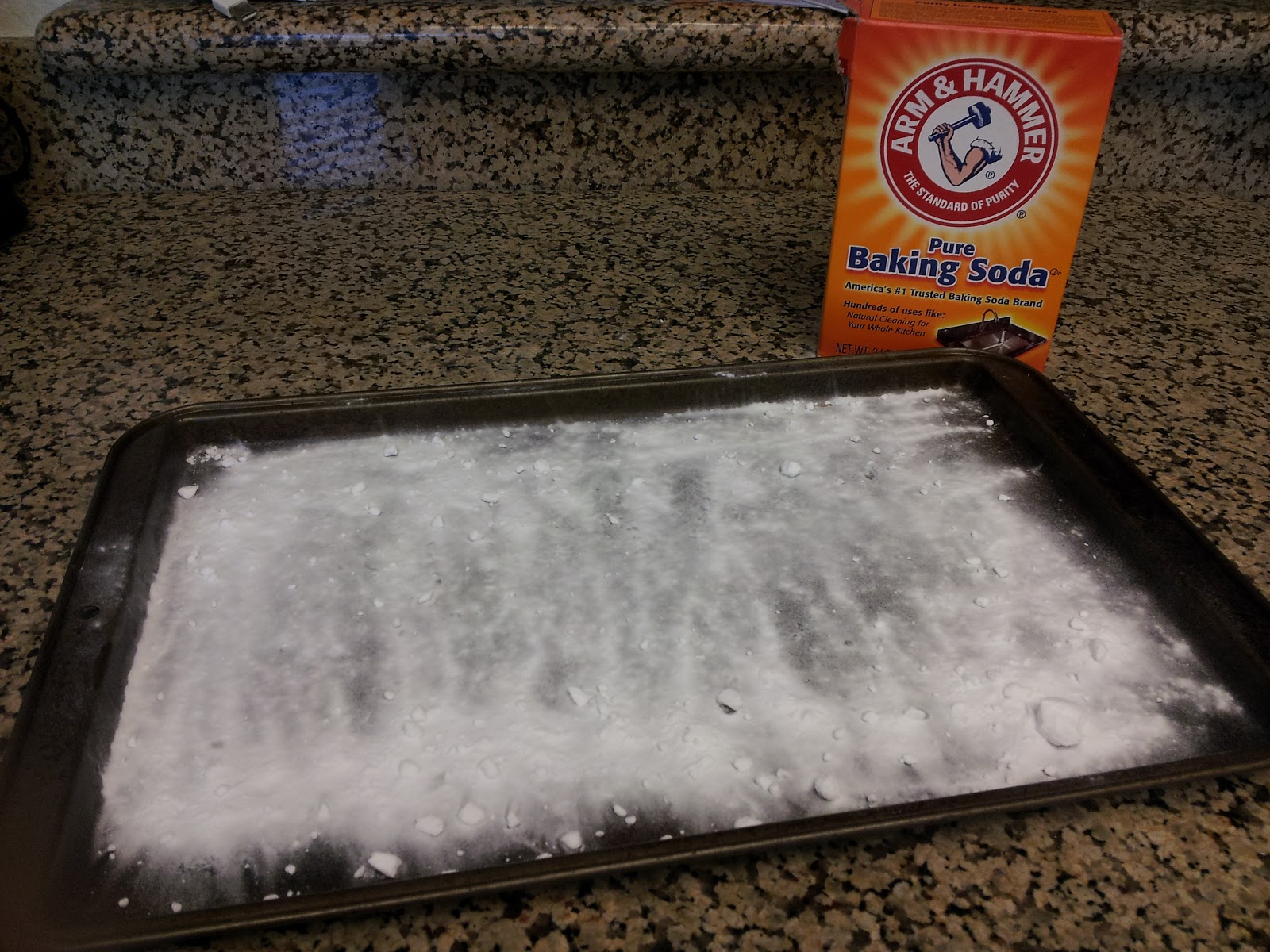 Sunshine and a Summer Breeze Failure Cleaning cookie sheets