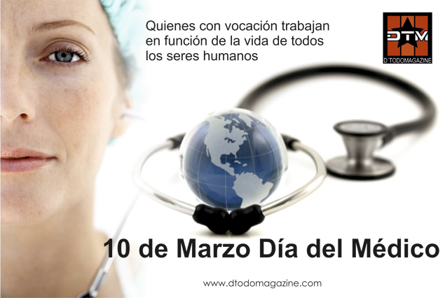 Feliz Día del Médico - 10 de Marzo - Venezuela - Imagenes y Carteles