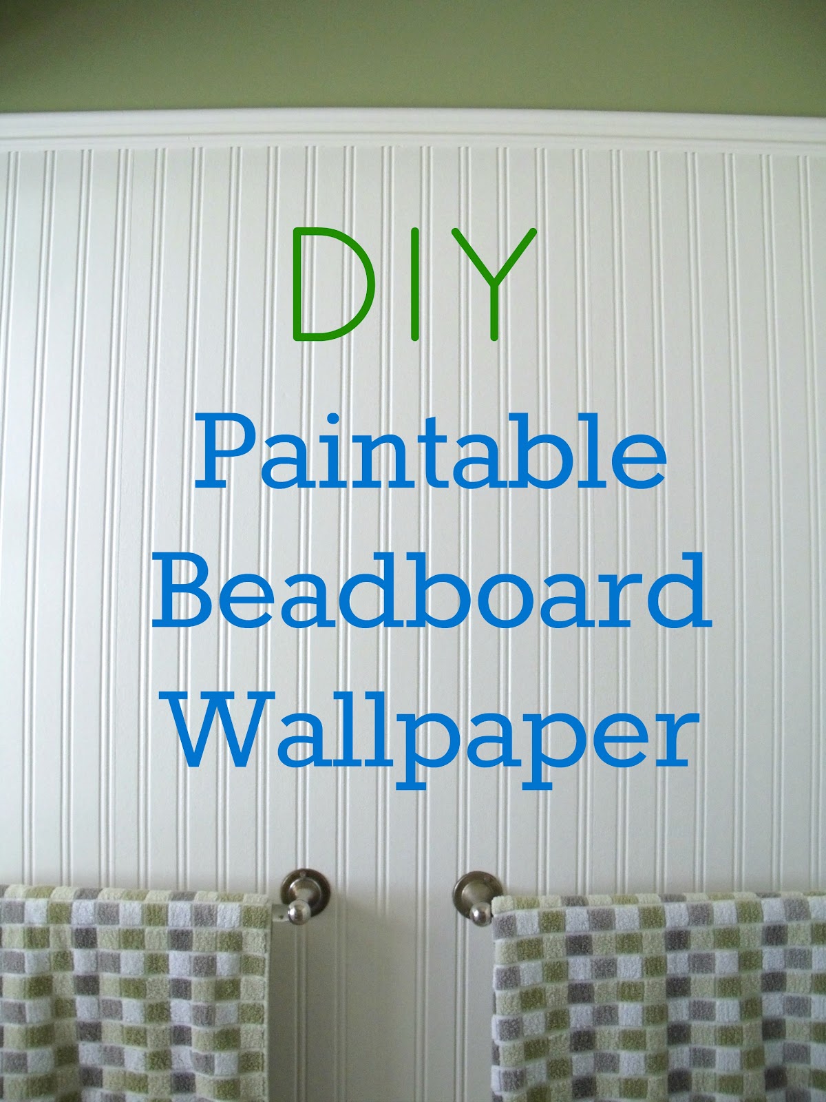 hadn t even heard of beadboard paintable wallpaper until i saw on ...