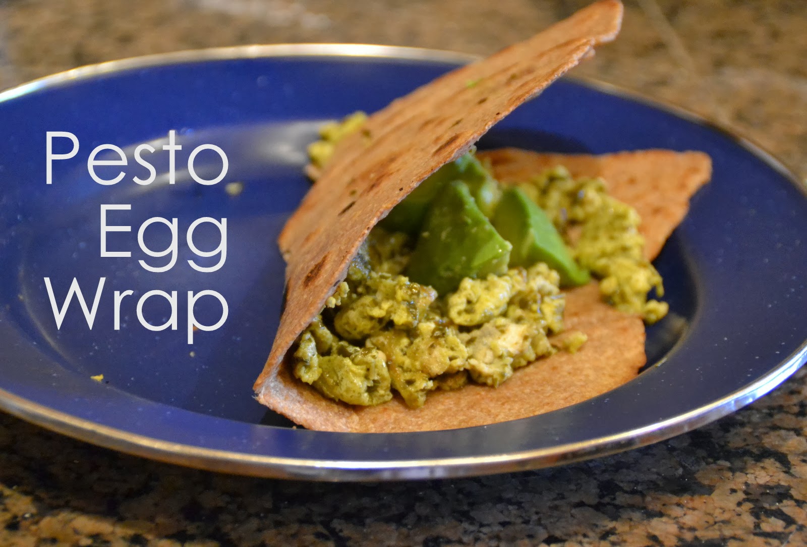 ThriceTheSpice Pesto Egg Wrap